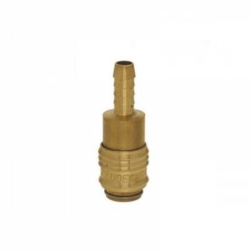 Cupla rapida cu stut pentru furtun Ludecke ESM6T, 1 4  , O6 mm