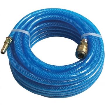 Furtun aer comprimat din PVC cu insertie textila Gude 41404, 10 m, 6 mm