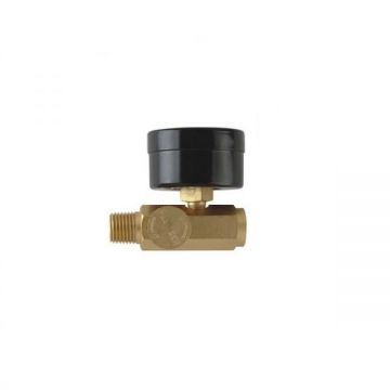 Regulator de debit cu manometru Troy 2011, 0-11 bari, 1 4