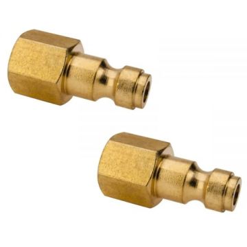 Set racorduri aer comprimat cu filet interior IG SB Gude 41028, 1 4  , O12 mm, 2 bucati