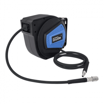 Tambur automat de perete cu furtun de aer Gude  02883, 10 m